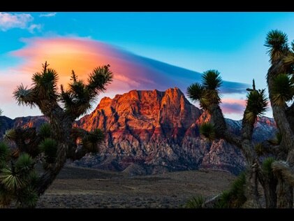 Natural beauty in Nevada just off the Las Vegas Strip.