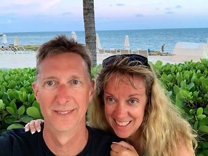 Hilton Grand Vacations Owners snapping a selfie at Casa Marina a Waldorf Astoria Resort in Key West, Florida.