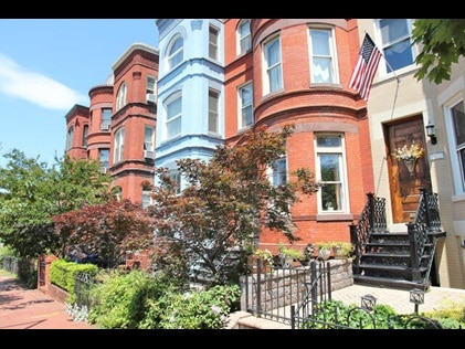 Historic Washington, D.C. neighborhood. 